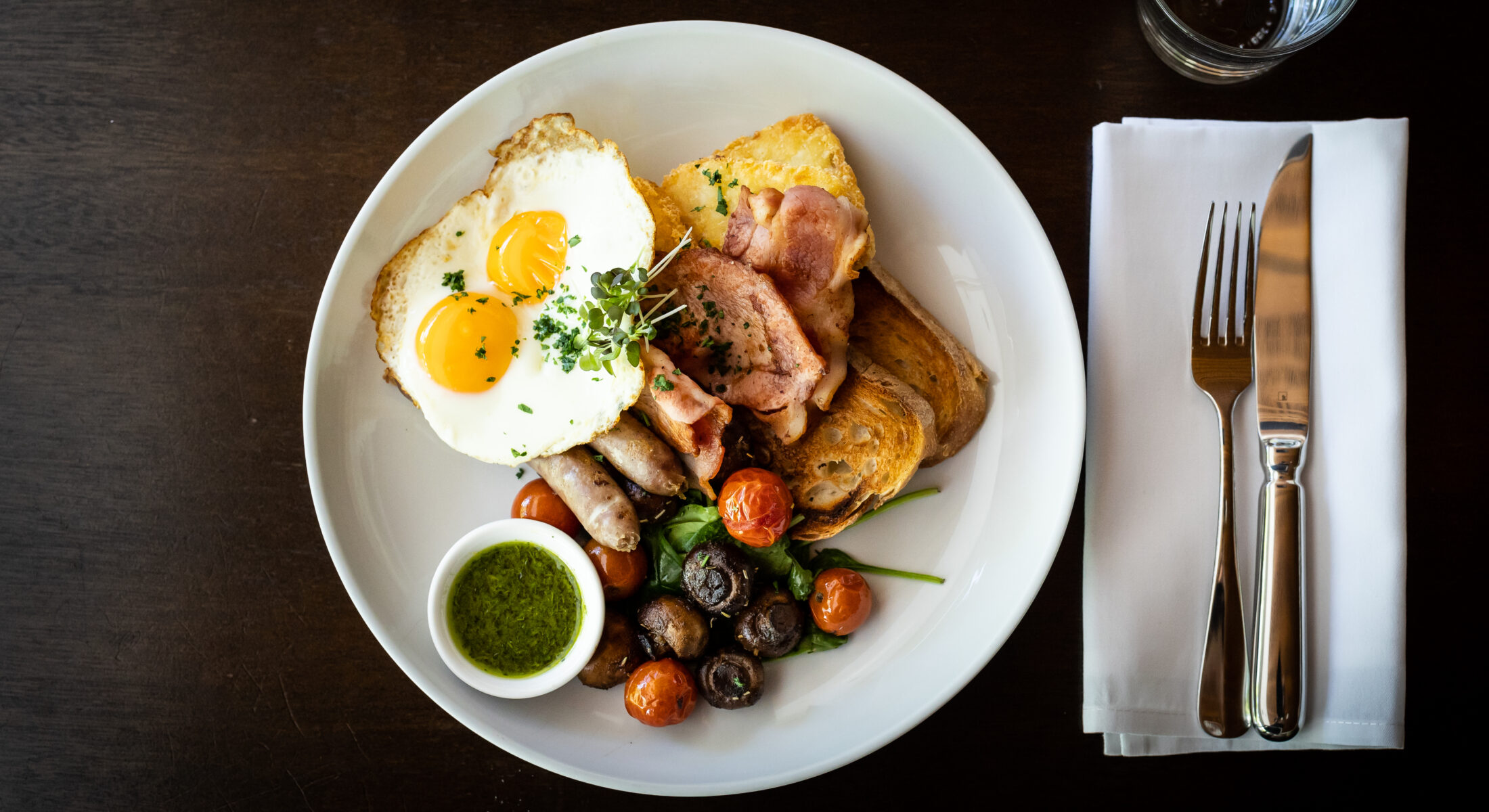 First Edition Breakfast Plate from the Buffet